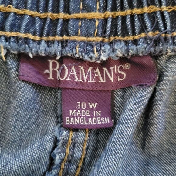 Roaman's Kate Bermuda Shorts (Size 30W) - Picture 4 of 4